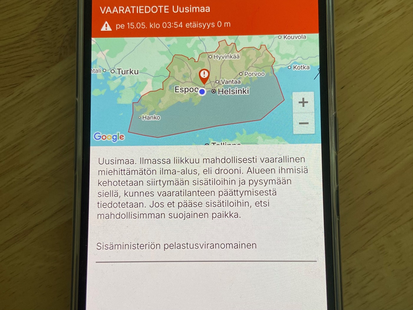 Uudenmaan droonivaroitus vauhditti keskustelua hätäviesteistä – Lohjalla tieto tarvitsee useamman väylän