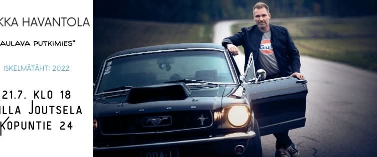 Pekka Havantolan esiintymisjuliste