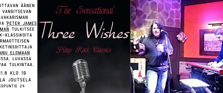 The Sensational Three Wishes -yhtyeen esiintymisjuliste