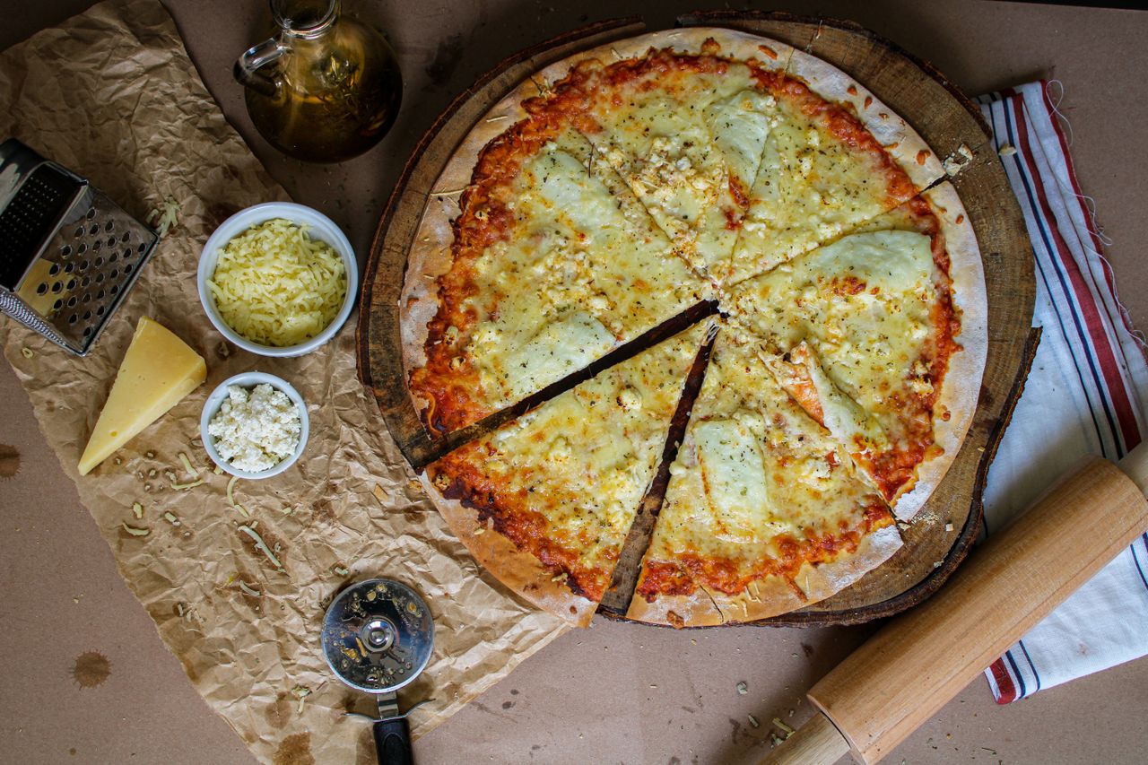 Pizzaraaste voi sisältää yllättävän vähän juustoa